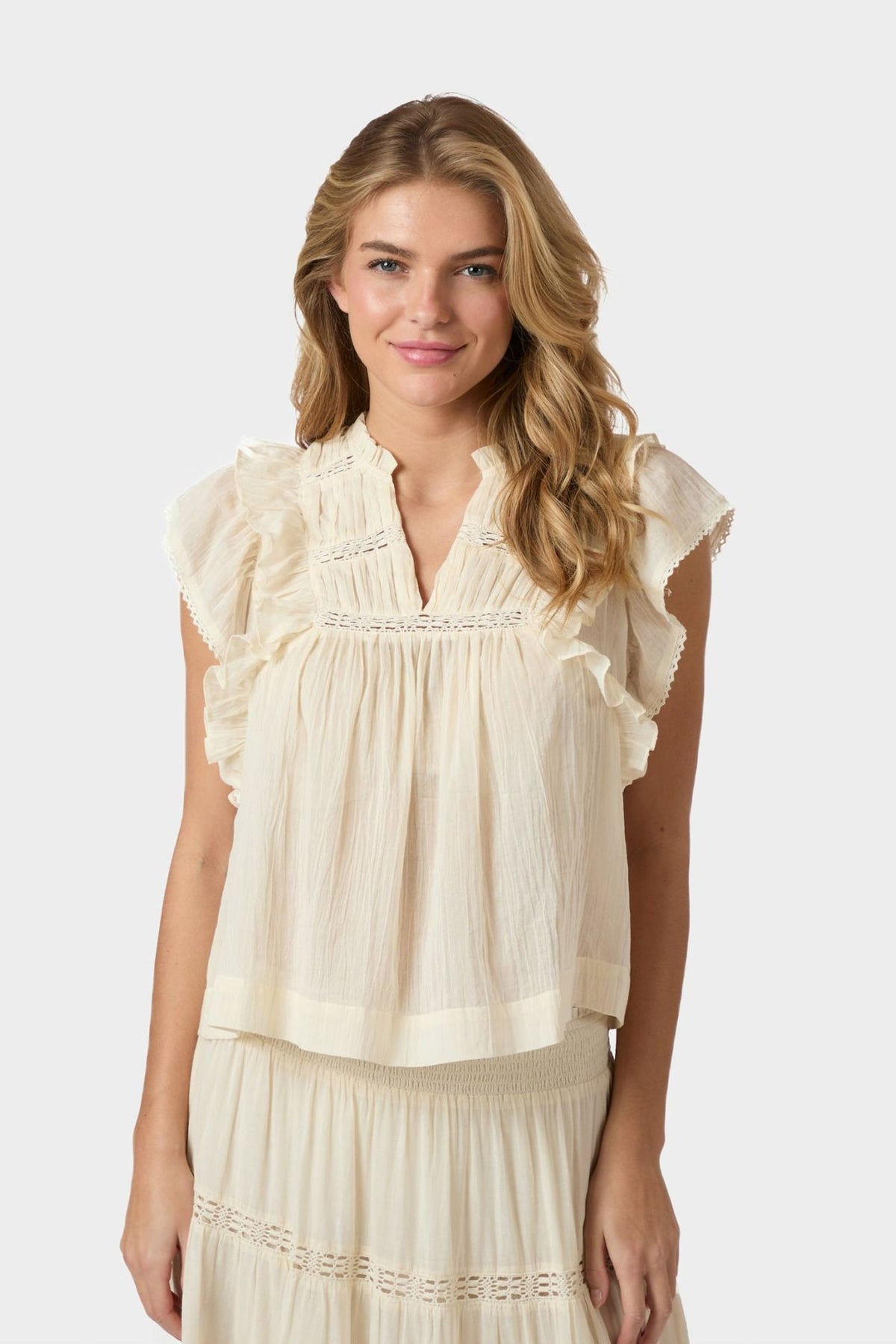 Jayla S Voile Light yellow - 159881