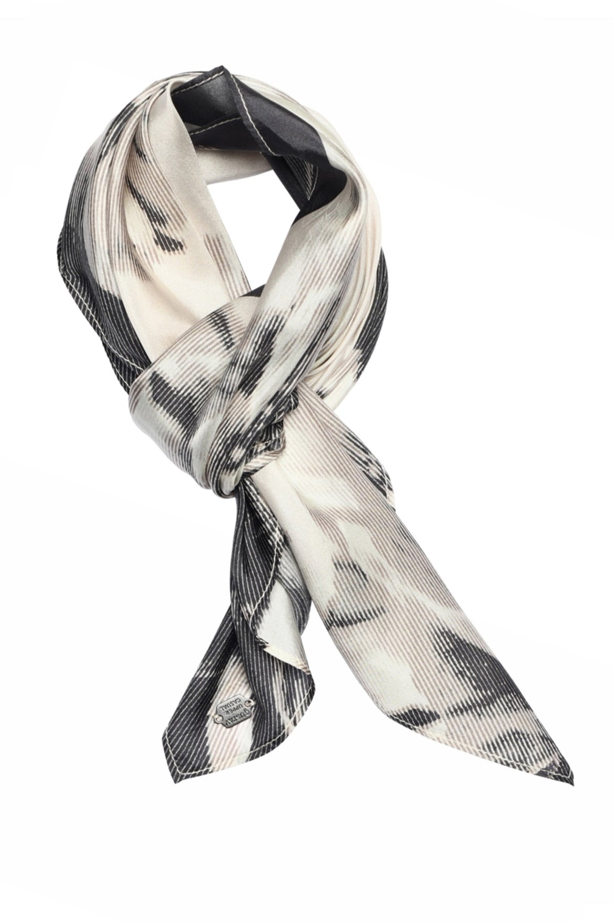 Joly, printed silk scarf 81193-Pale Sand - 59805/4039