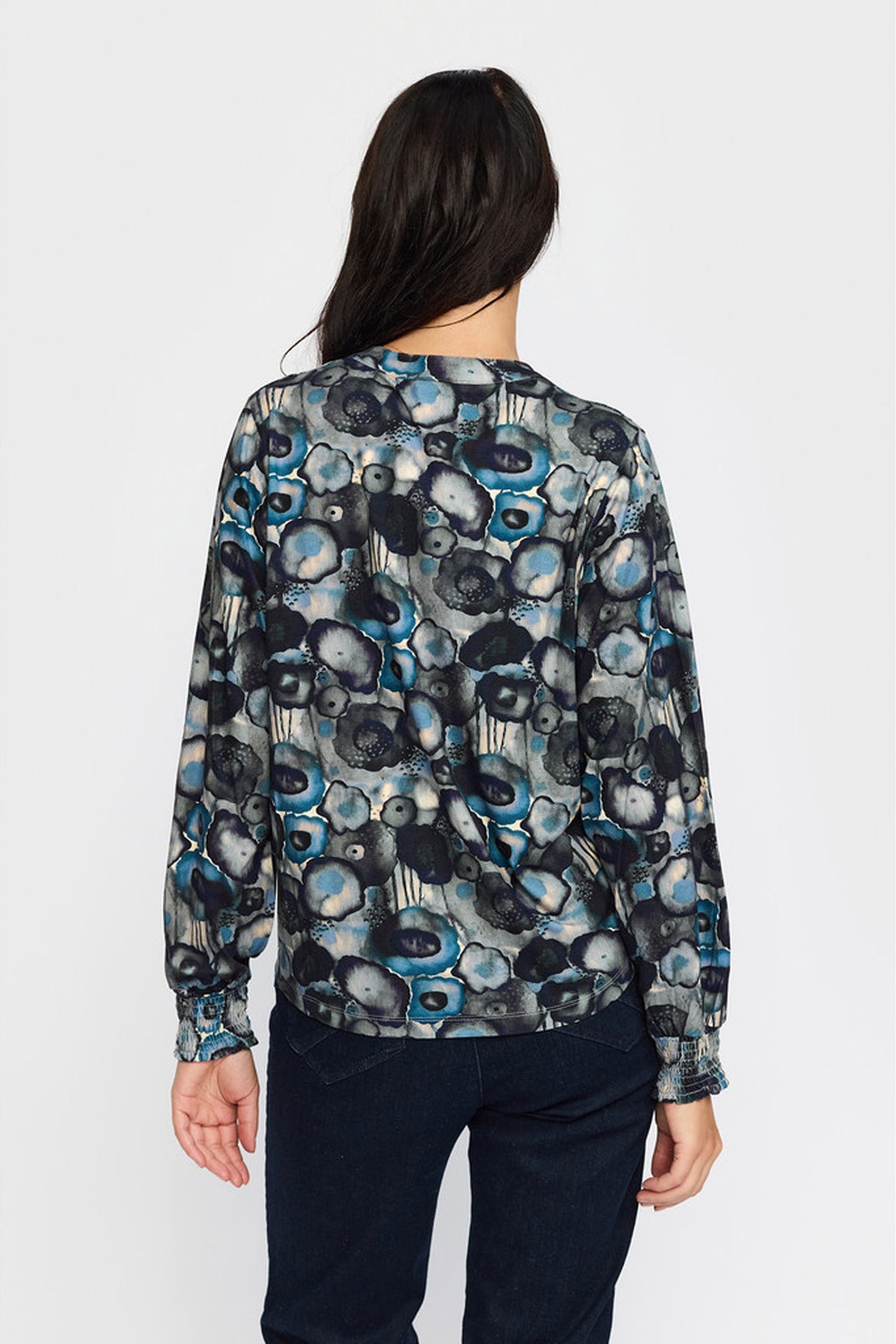 KATHRINE 1053 BLUE FLOWER - 1021359