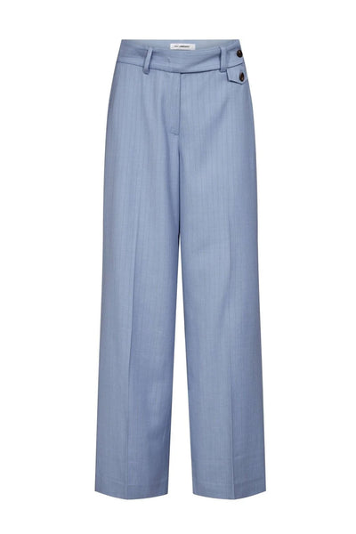 KianaCC Pin Pleat Pant 23-Pale Blue - 41077 Thumbnail