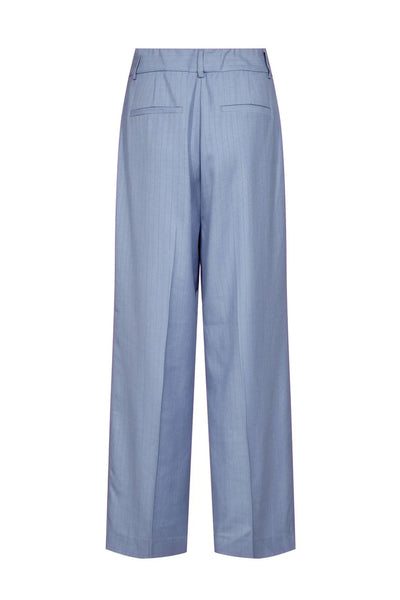 KianaCC Pin Pleat Pant 23-Pale Blue - 41077 Thumbnail