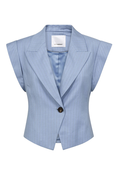 KianaCC Pin Vest 23-Pale Blue - 40027 Thumbnail