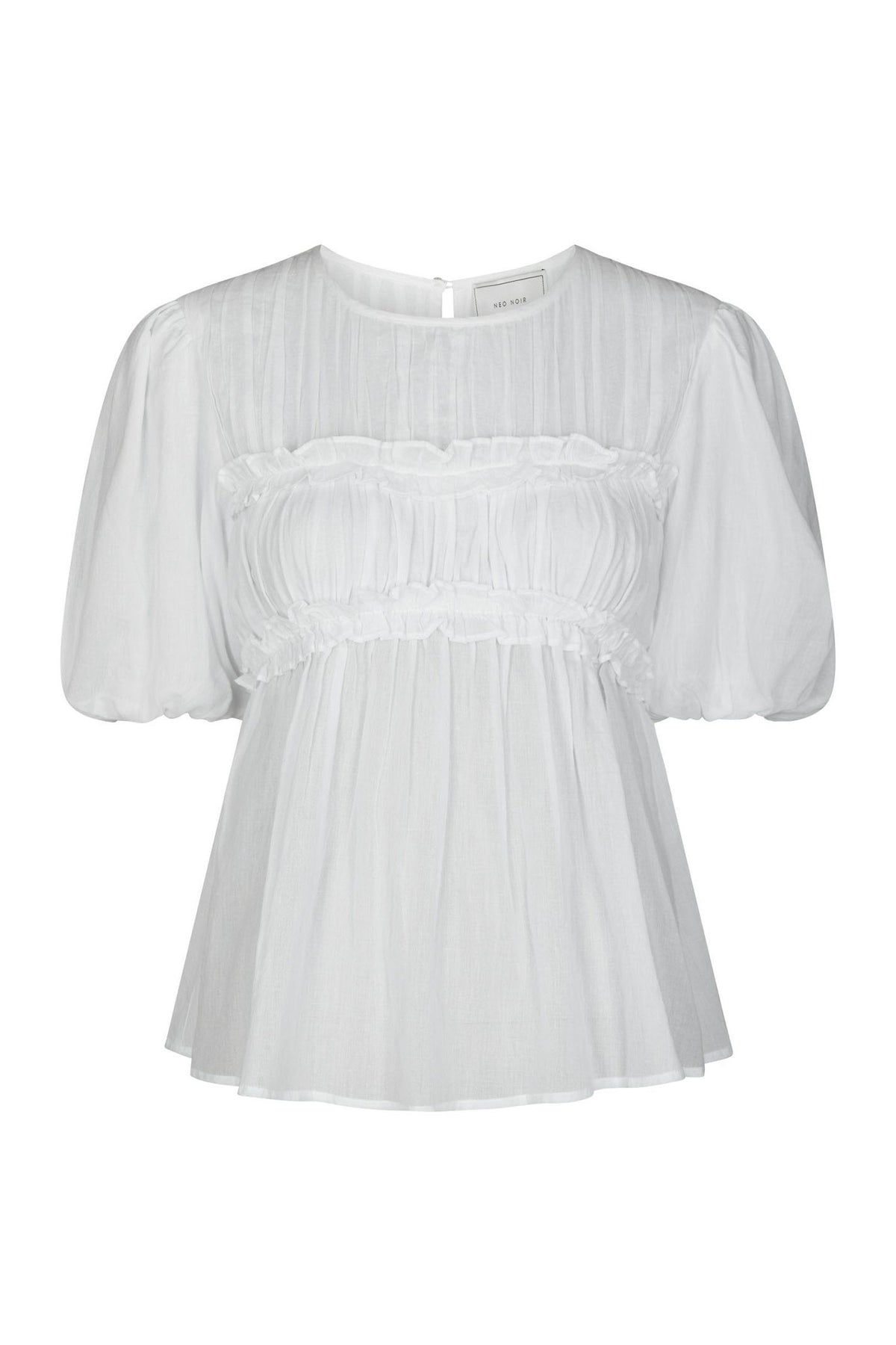 Kiril S Voile Blouse White - 166388