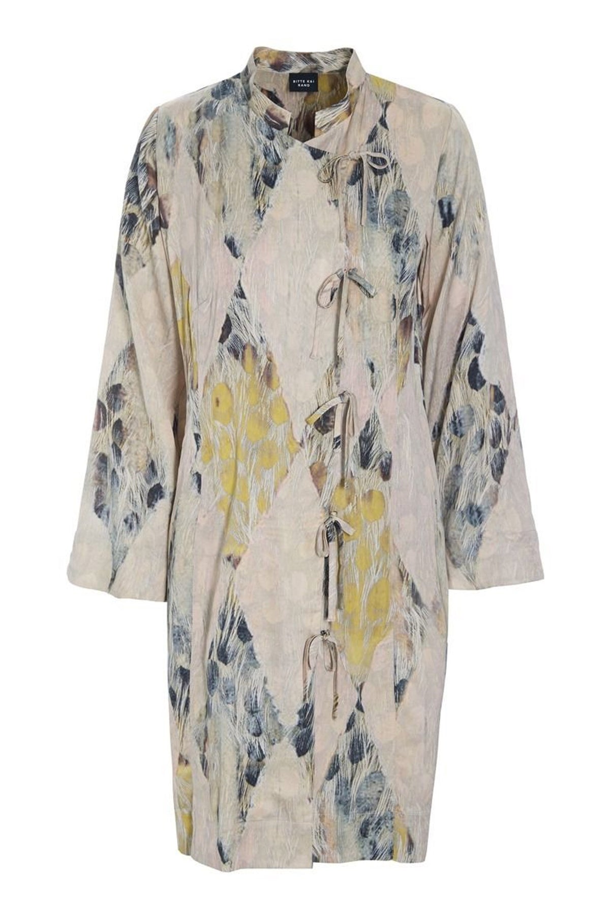 Kuhaki FSC kjole med krave HARLEQUIN FEATHERS - 259-2447-5513