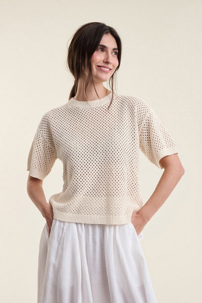 Kumi kortærmet bluse CANVAS - 263-1082-5819 Thumbnail