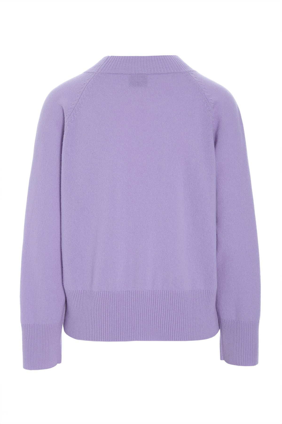 Kumo cashmere raglan bluse SOFT LAVENDER - 261-1080-5662