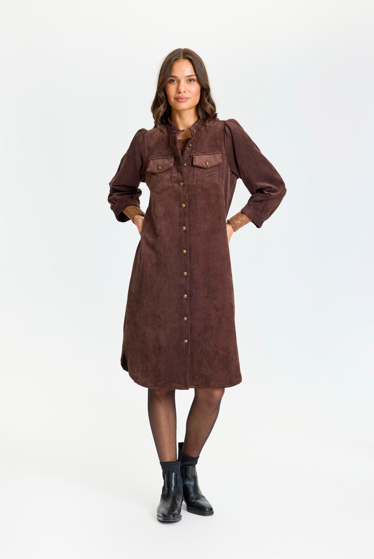 Dicte dress Brown - 17280