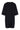Lazy linen kjole med paneler Black - 261-2141-5559