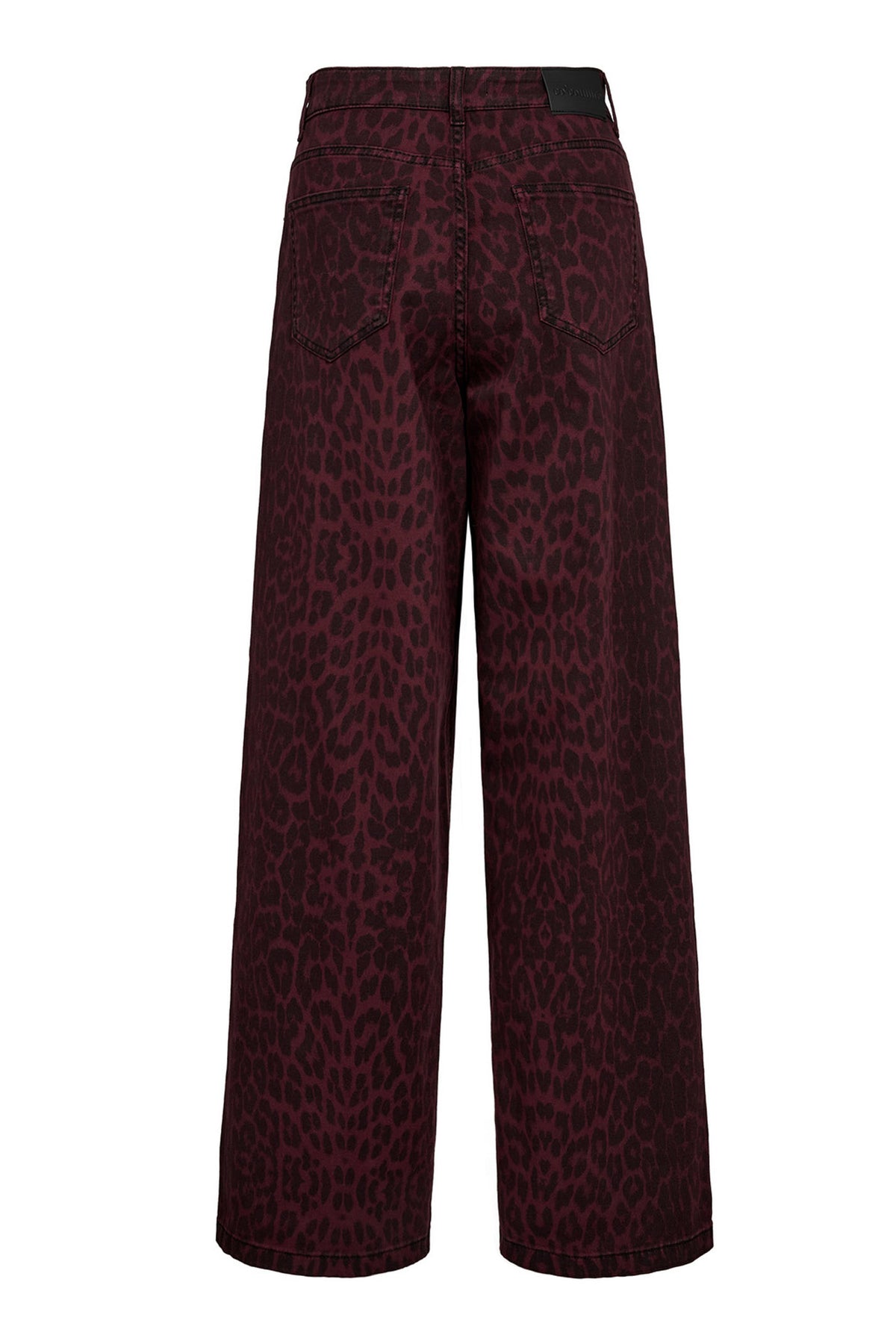 LeoCC Wide Long Pant 87-Winered - 31318