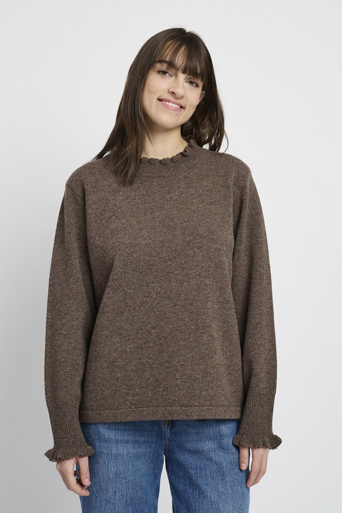 LiCassandra 1960 dark brown melange - L5026.2943
