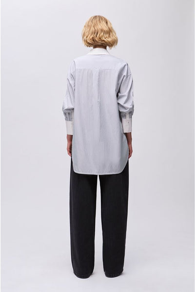 IOMyrtleRose Top B23 Blue Stripes - 30600083 Thumbnail
