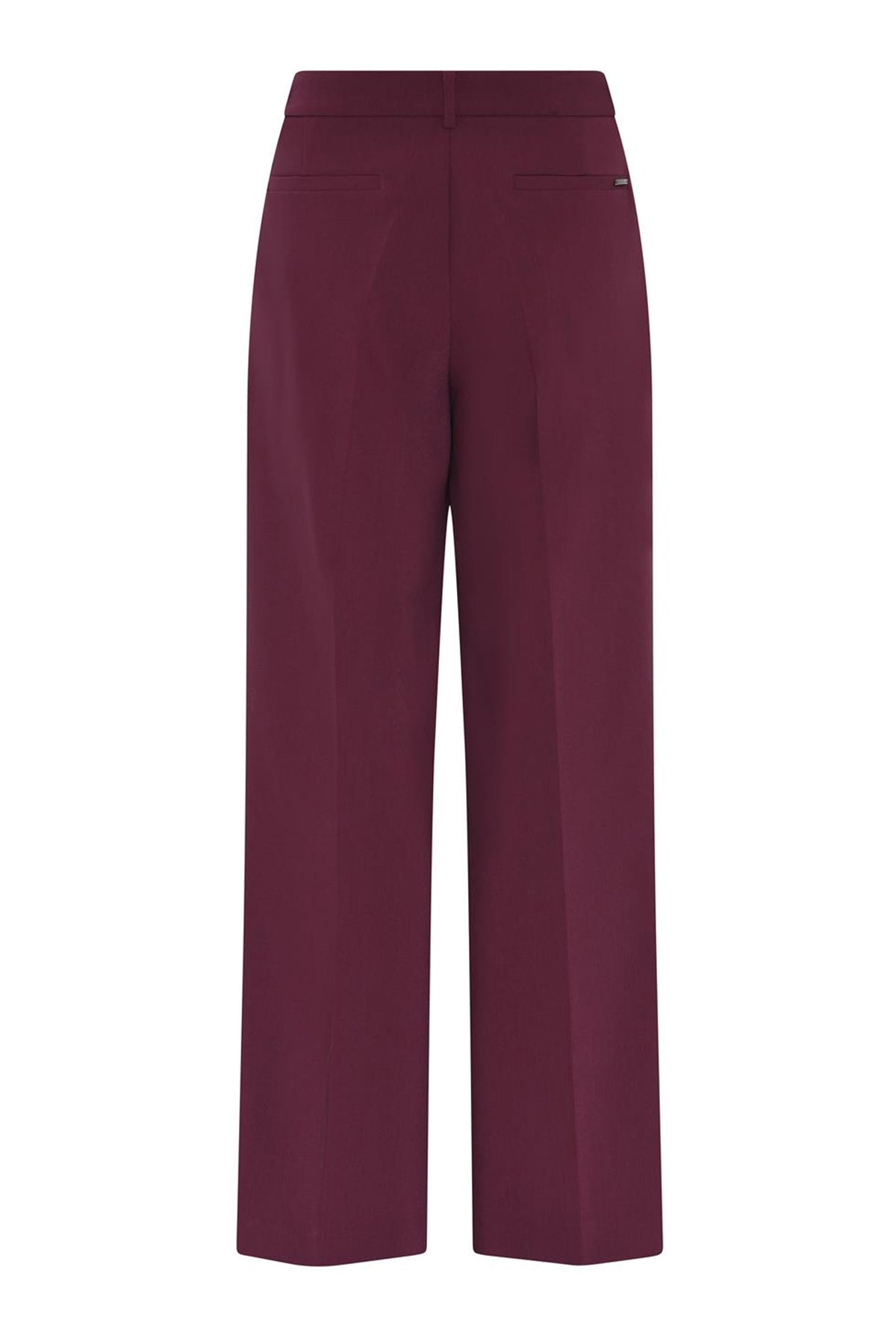 Wide leg pants 778-Wine - 6223/422
