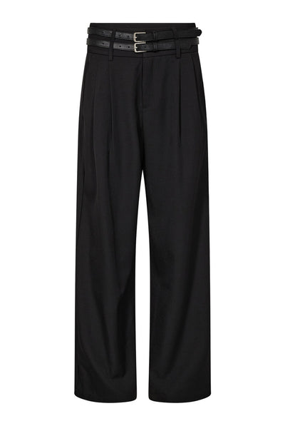 Michelle Belt Pant Black - HL10960 Thumbnail