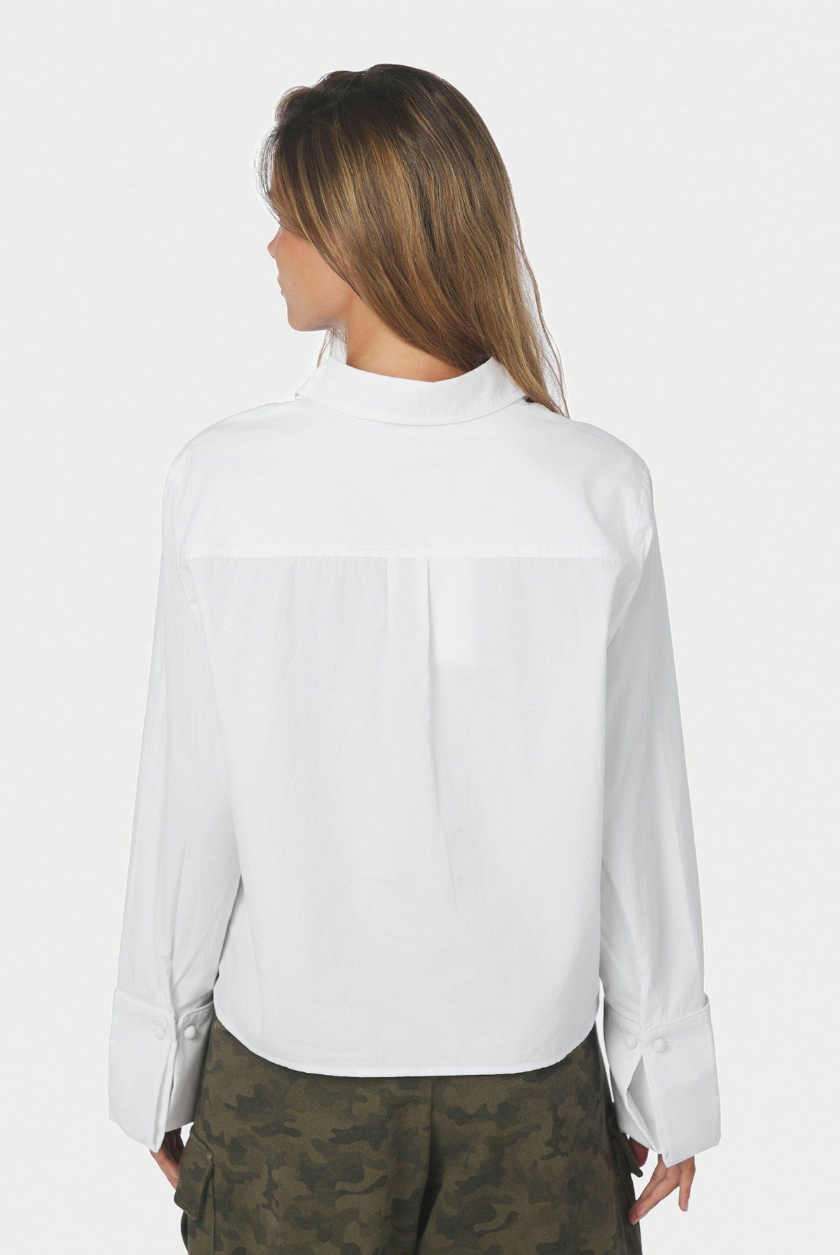 Cam Poplin Shirt OFF WHITE - 170424