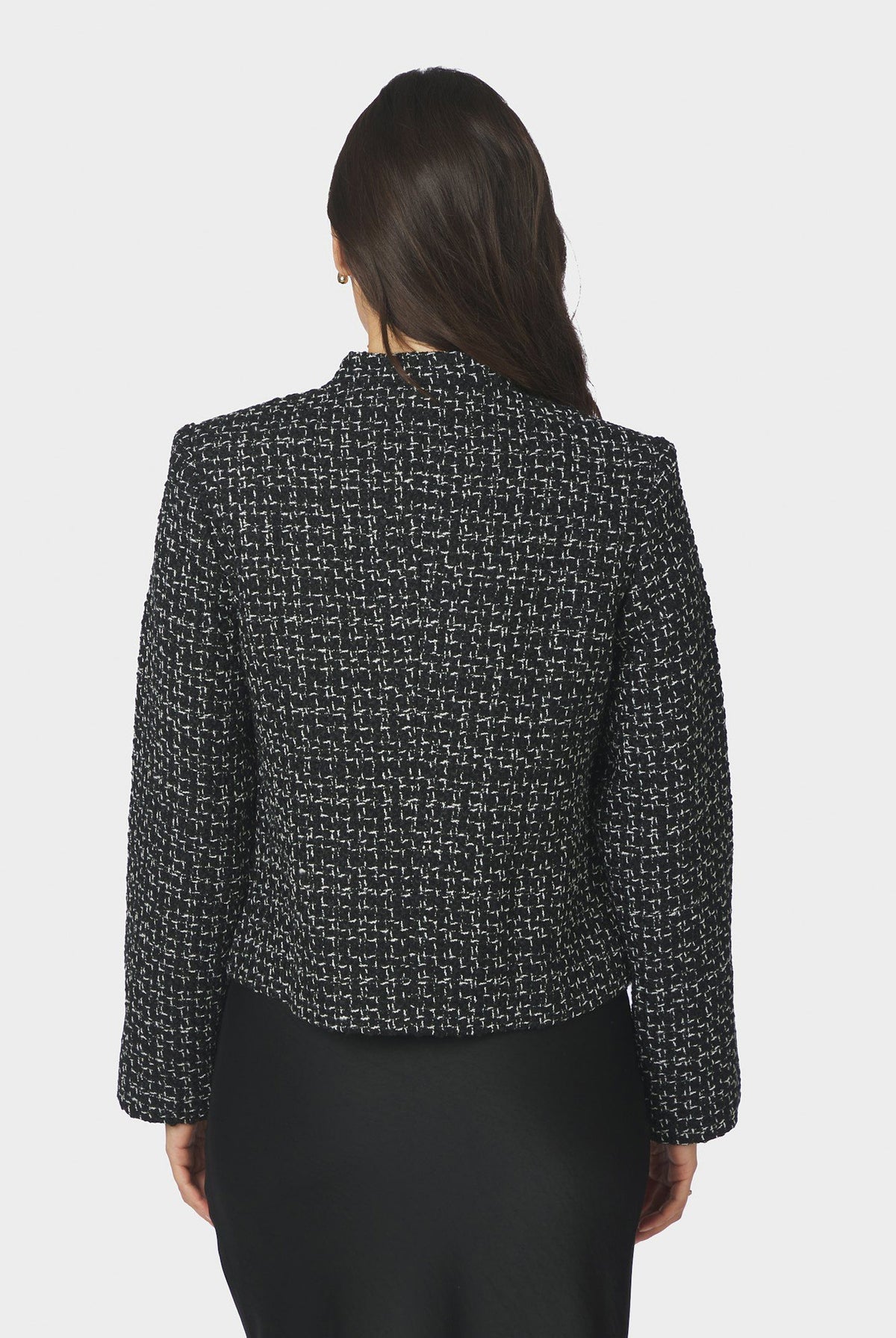Denisa Boucle Jacket Black - 170180