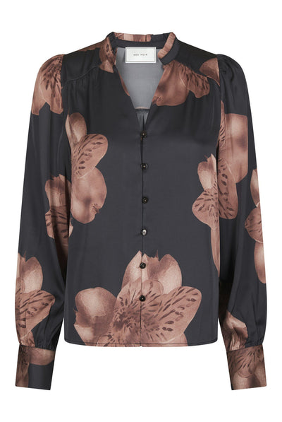 Massima Misty Orchid Blouse MIDNIGHT BLUE - 168289 Thumbnail
