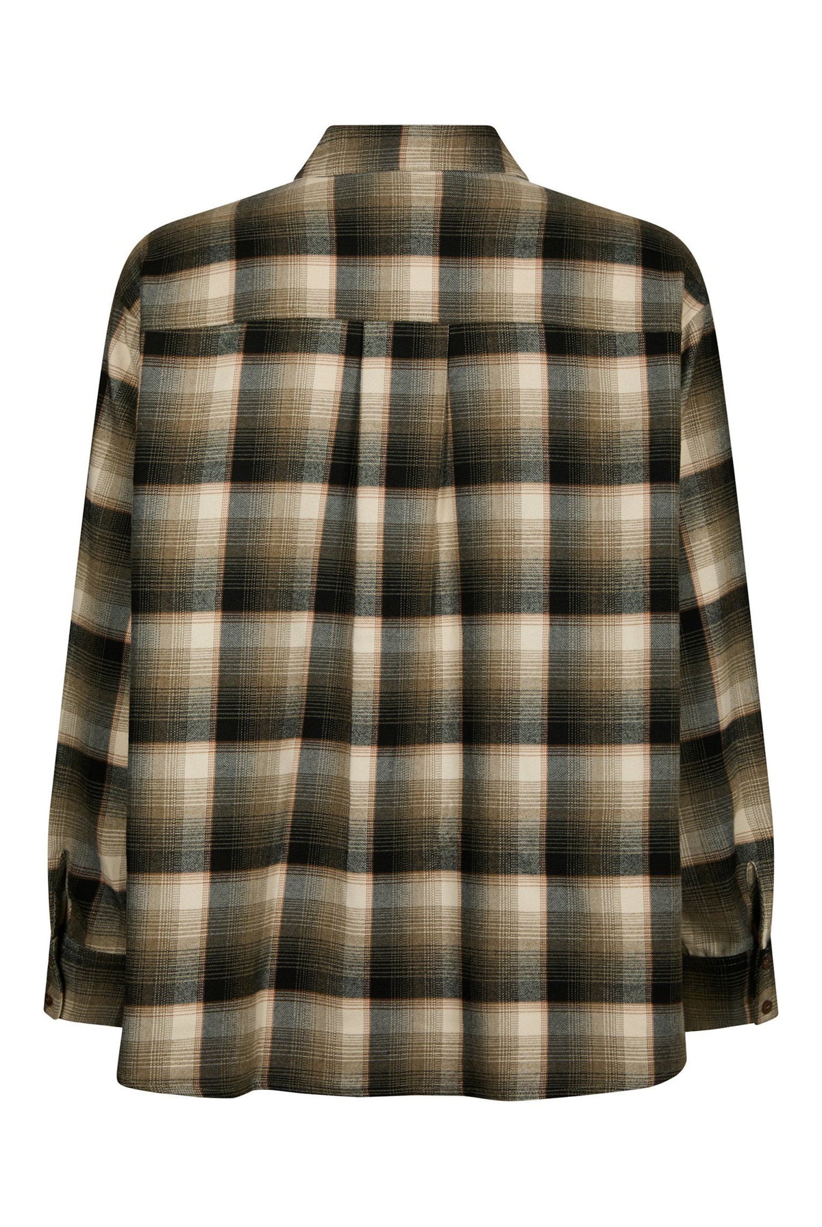 Dalma Flannel Check Shirt ARMY - 171678