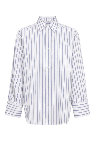 SomoCC Stripe Shirt 10001-White - 500371 Thumbnail