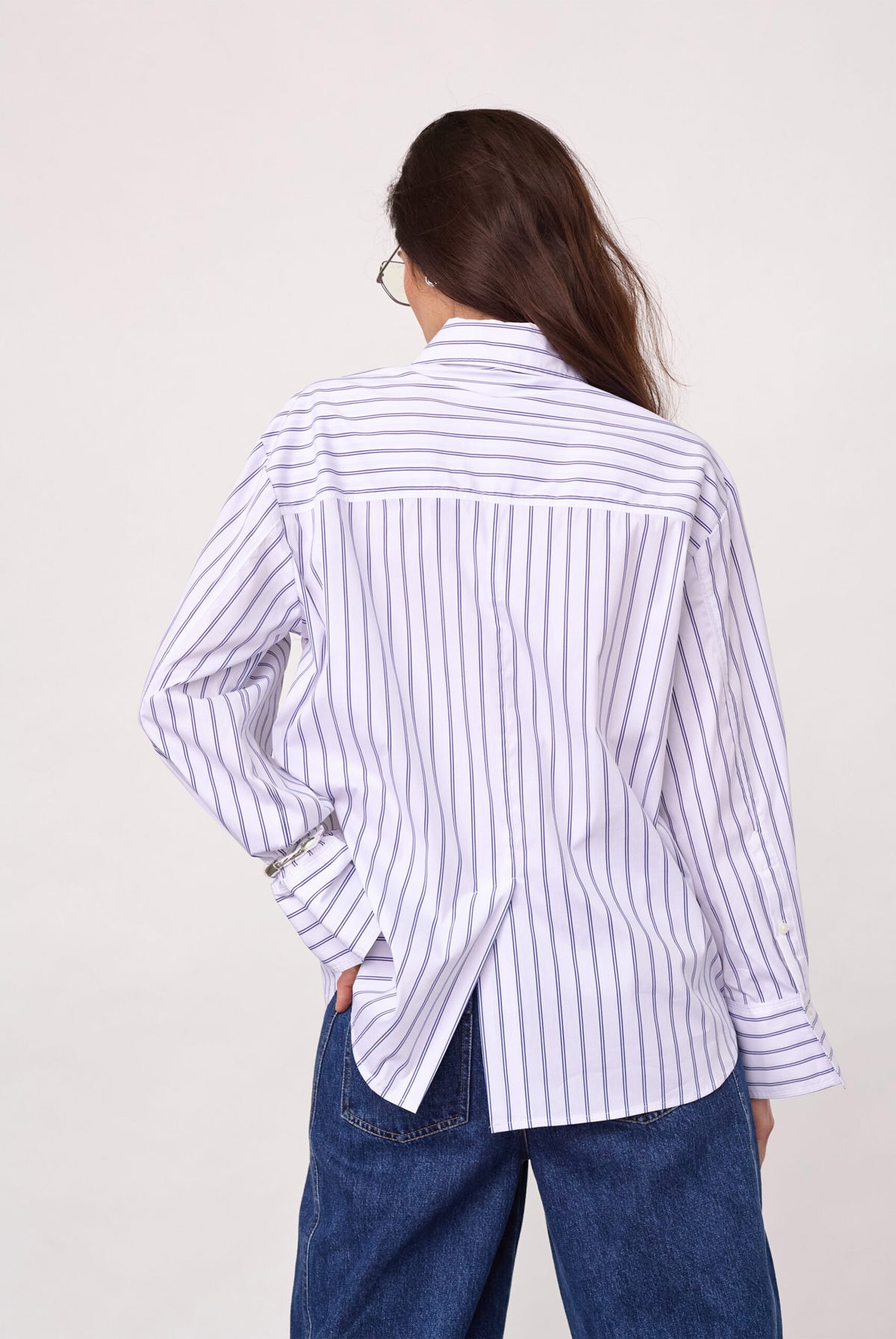 SomoCC Stripe Shirt 10001-White - 500371