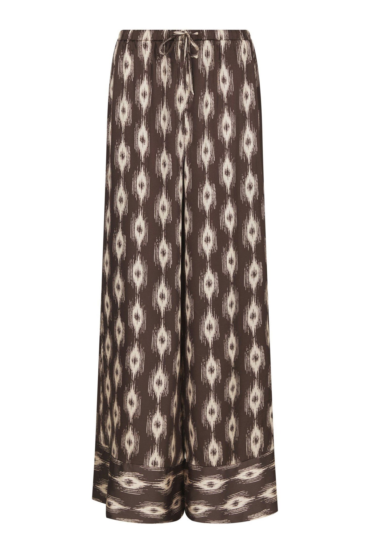 Sora Ikat Pants Dark brown - 170975