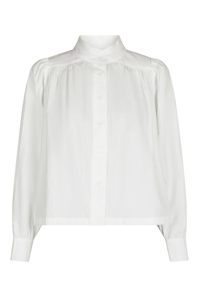 Melya Poplin Shirt White - 171025 Thumbnail