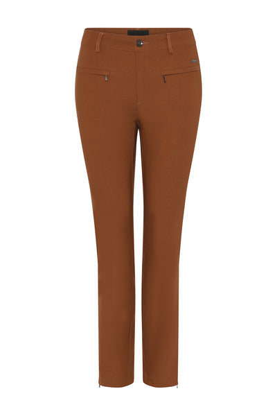 Lina 7/8 w. zip 376-Orange - 6841/420 Thumbnail