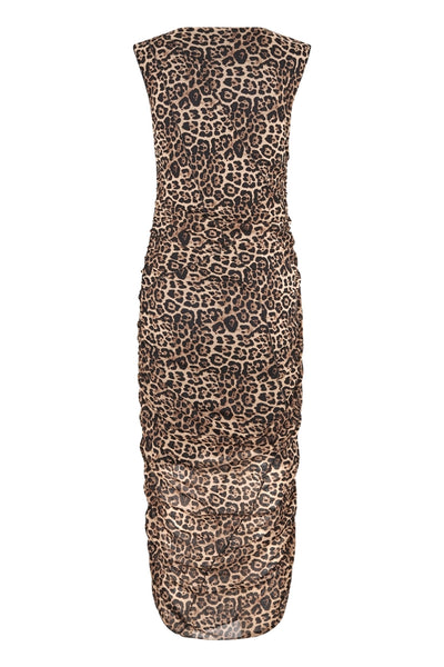 LoluMaxi Dress SL 72 Leopard Print - 25522-3003 Thumbnail