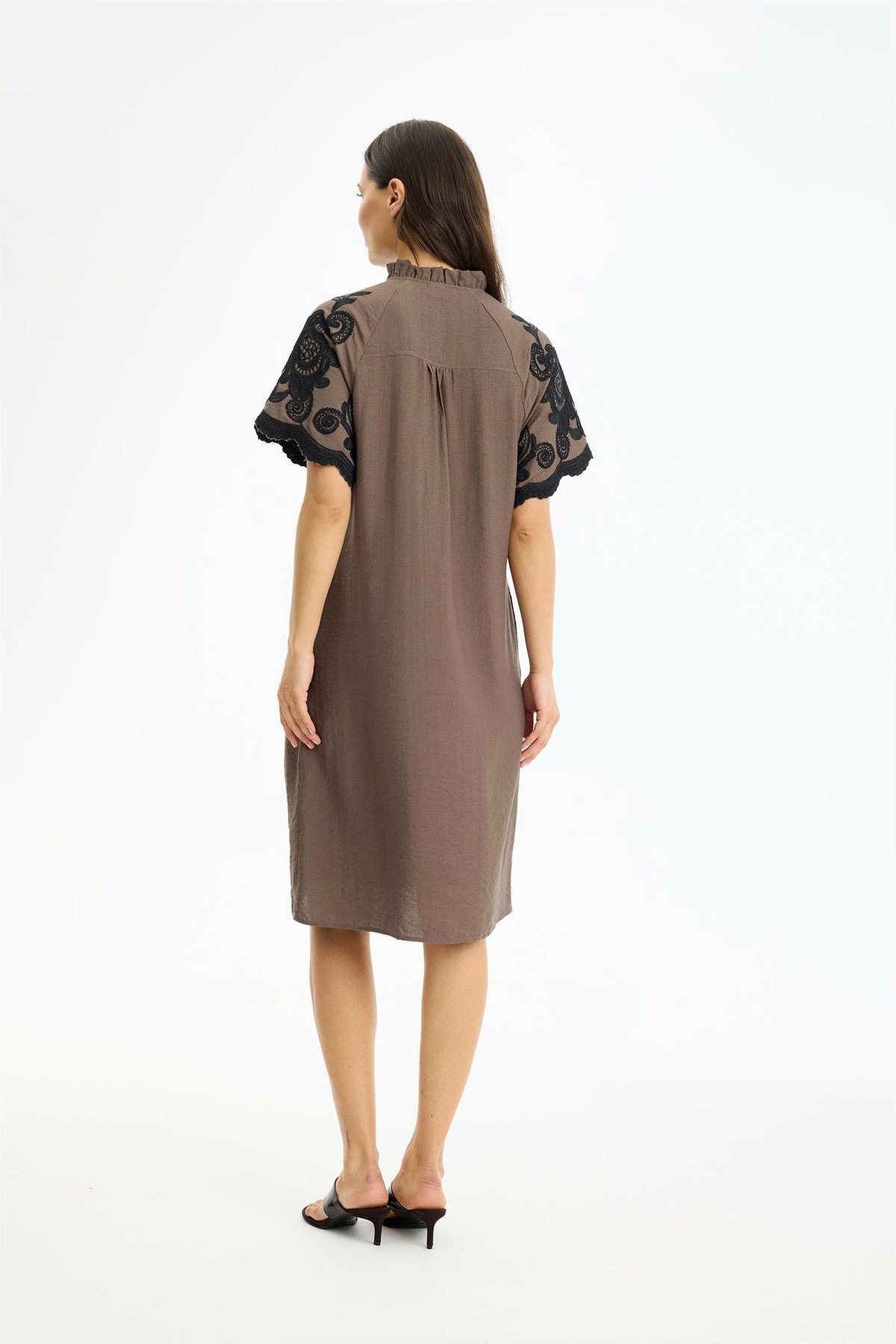 Lori dress Brown - 17227