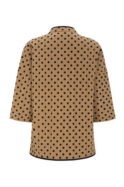 Lulull Jacket 3/4 Dot Print - 26247-6002 Thumbnail