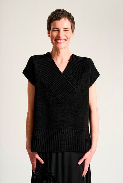 Nitto Ærmeløs bluse Black - 267-1074-5989 Thumbnail