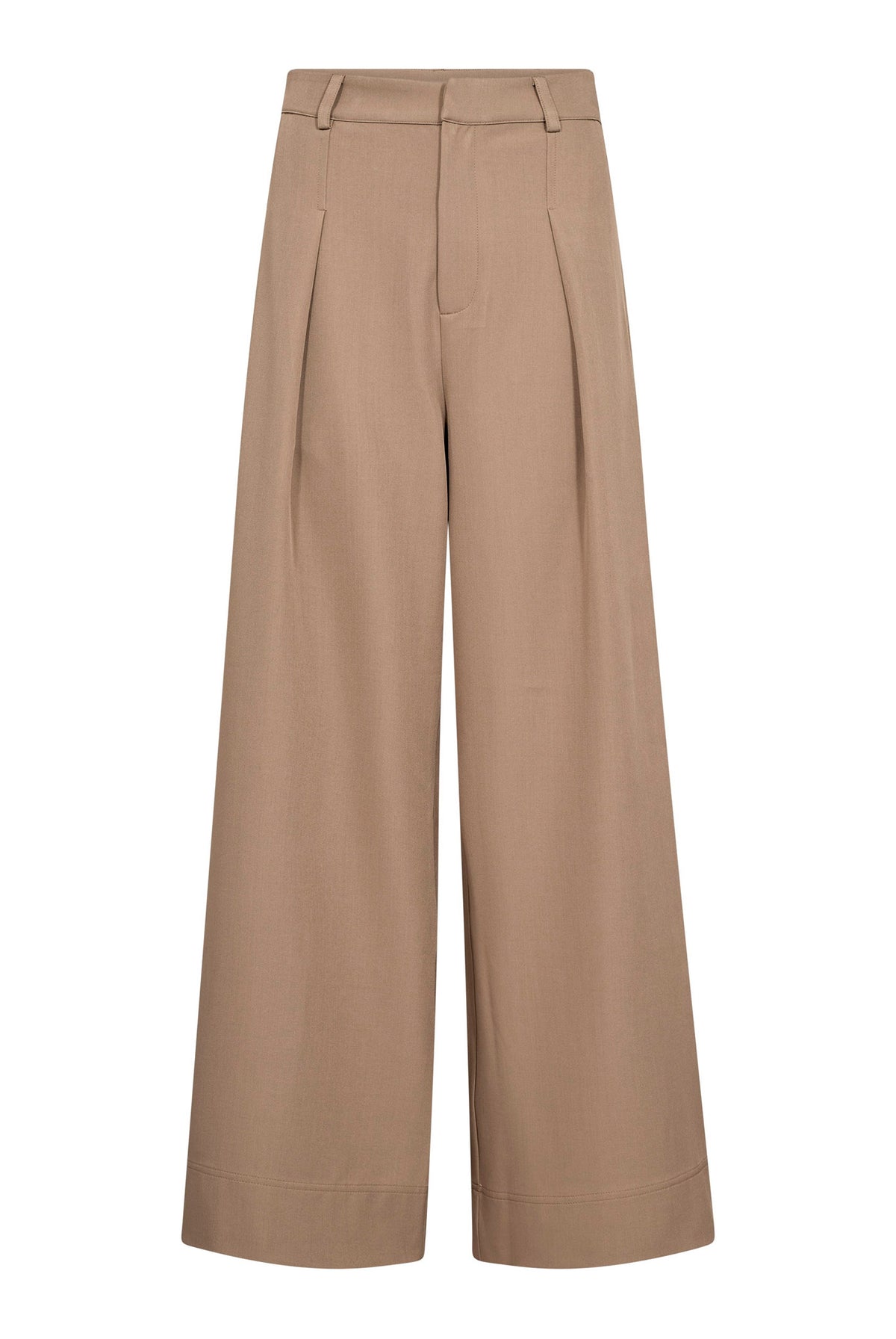 LunaCC Pleat Pant 20018-Taupe - 500391