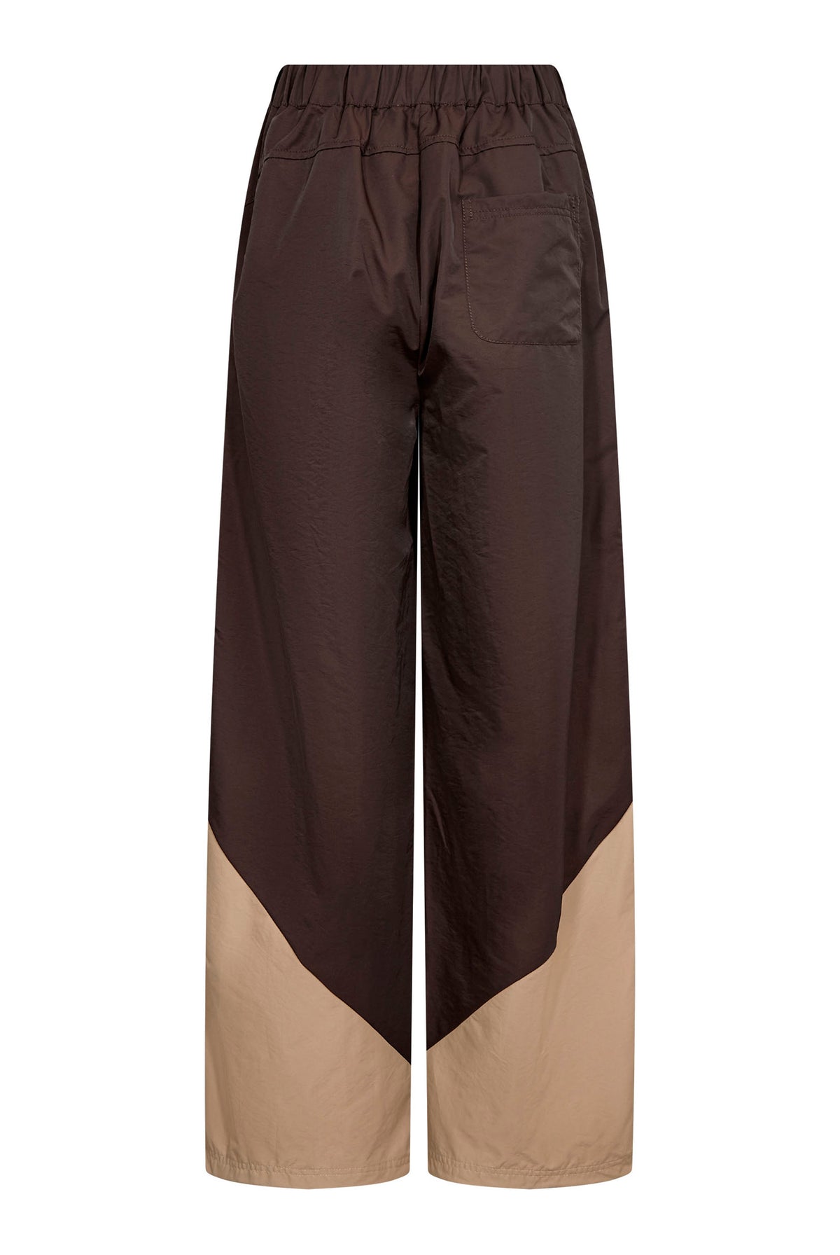Aloracc Block Pant Dark brown - 500847