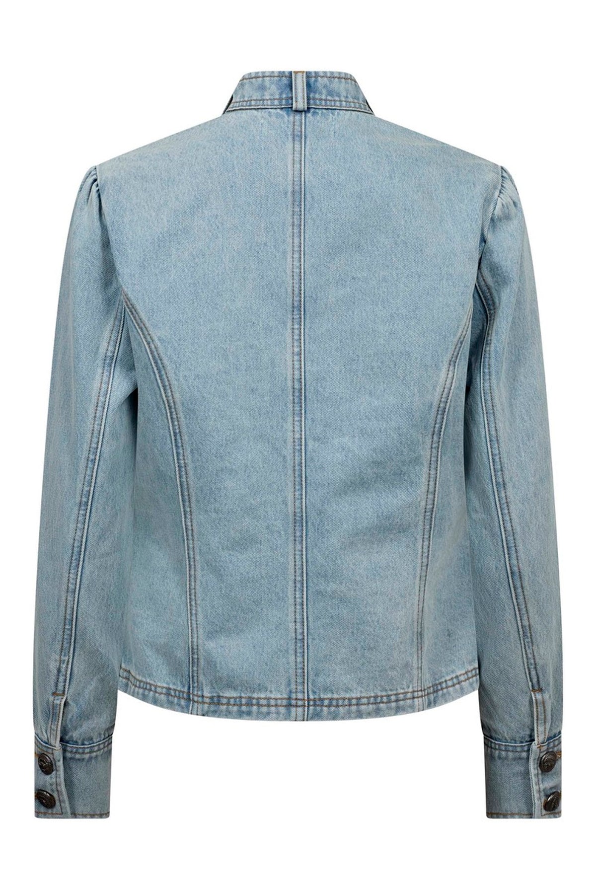 Bleached Denim Uniform Jacket Bleached Denim - HL11011