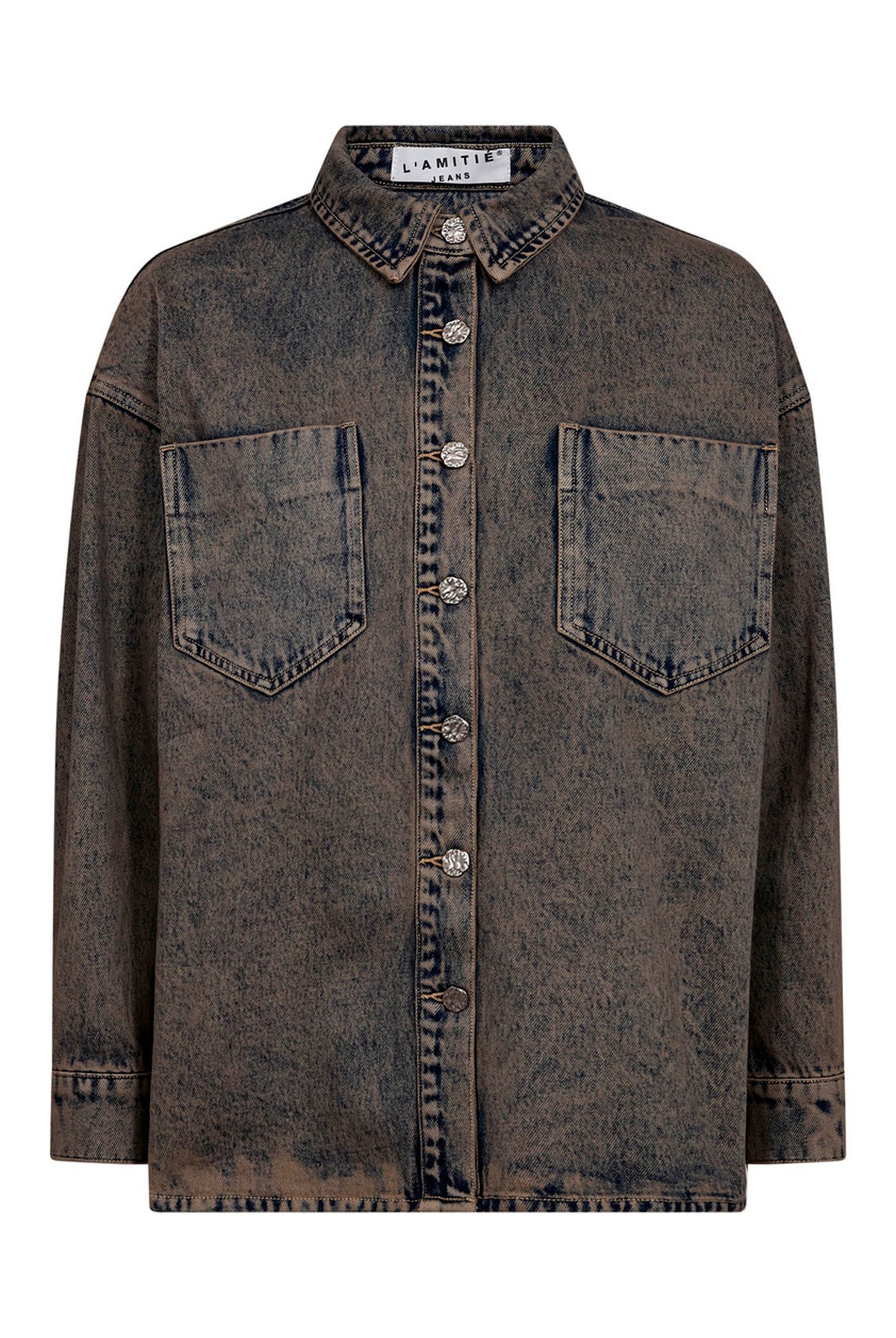 Drew Denim Shirt Mocca Mocca - HL10861