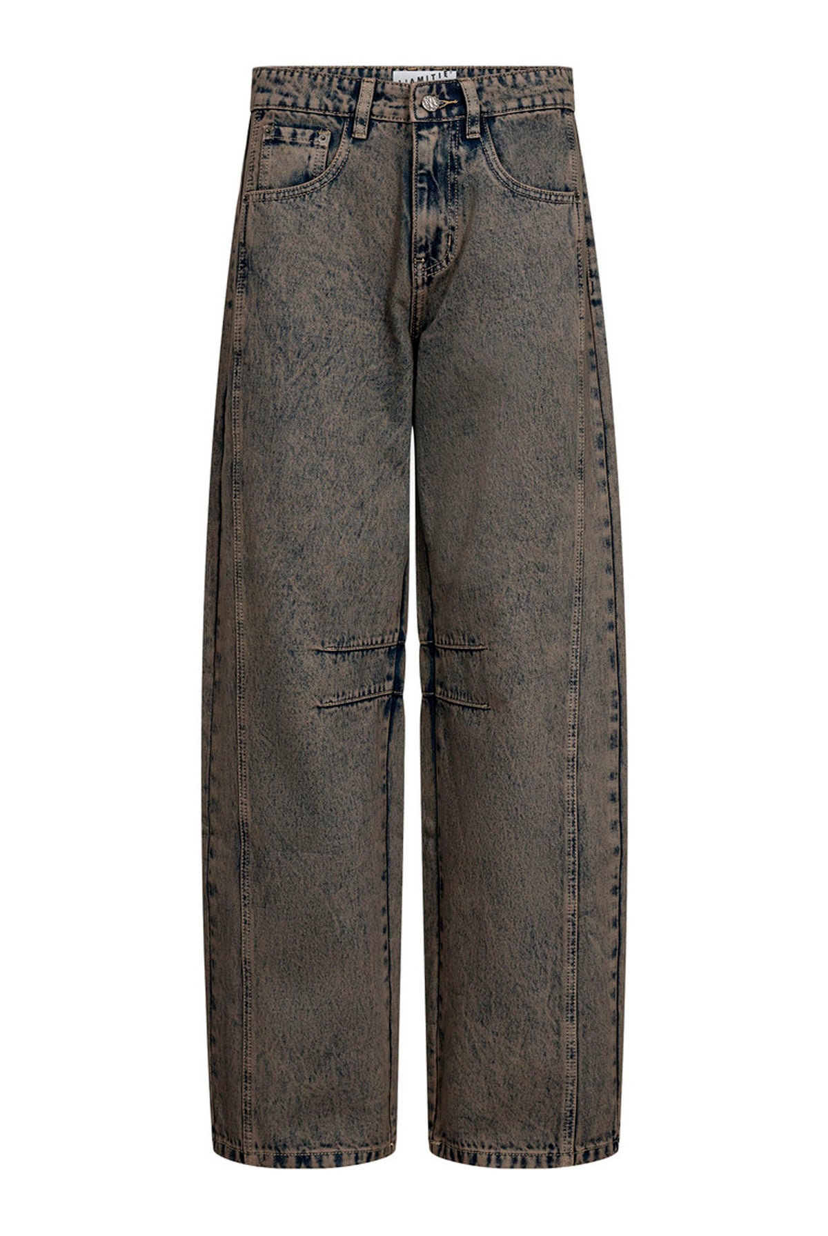 Drew Barrel Panel Tall Jeans M Mocca - HL10874