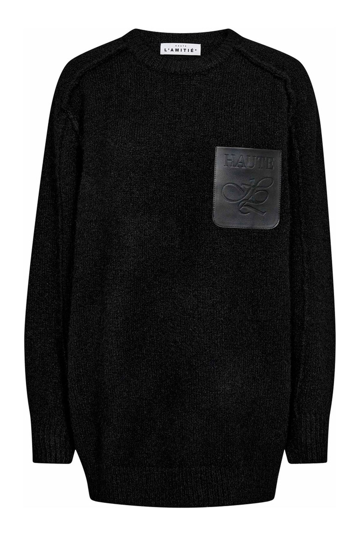 Darcia Reverse Ovesize Pocket Antracit Melange - HL10778