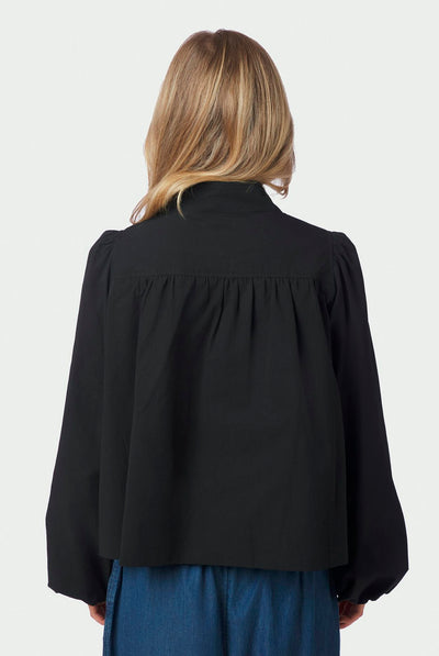 Tirsa Twill Jacket Black - 168103 Thumbnail