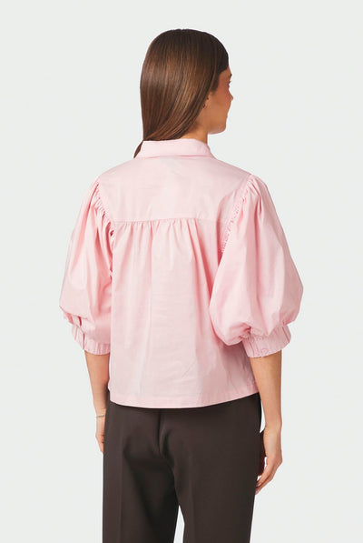 Etta Poplin Shirt Rose - 168089 Thumbnail