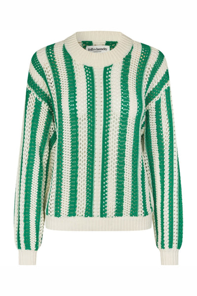 LusaLL Knit Jumper LS 40 Green - 26150-5004 Thumbnail