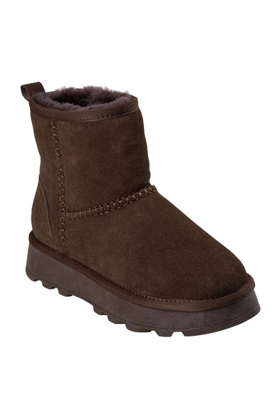 MARIESW TEDDY BOOT 7025 Dark brown - S243730 Thumbnail