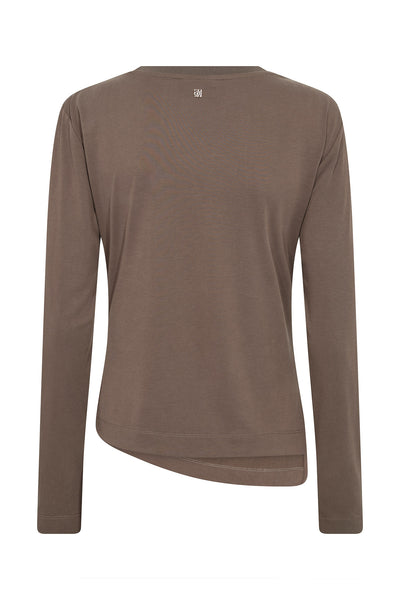 MMAmi O-LS Draped Tee Delicioso - 180730 Thumbnail