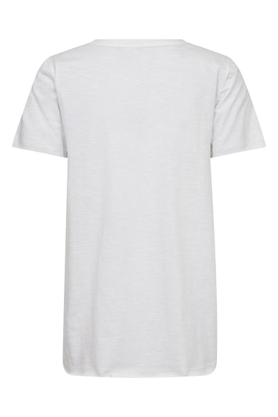 MMGethi O-SS Glam Tee White - 175060 Thumbnail