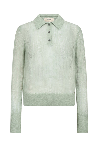 MMIlma Knit Frosty Green - 183030 Thumbnail