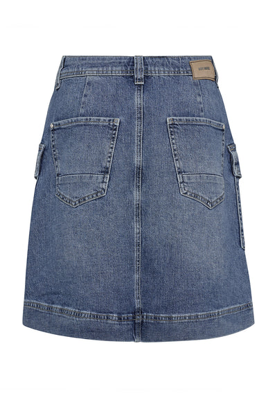 MMJacklyn Olesen Skirt Blue - 178540 Thumbnail