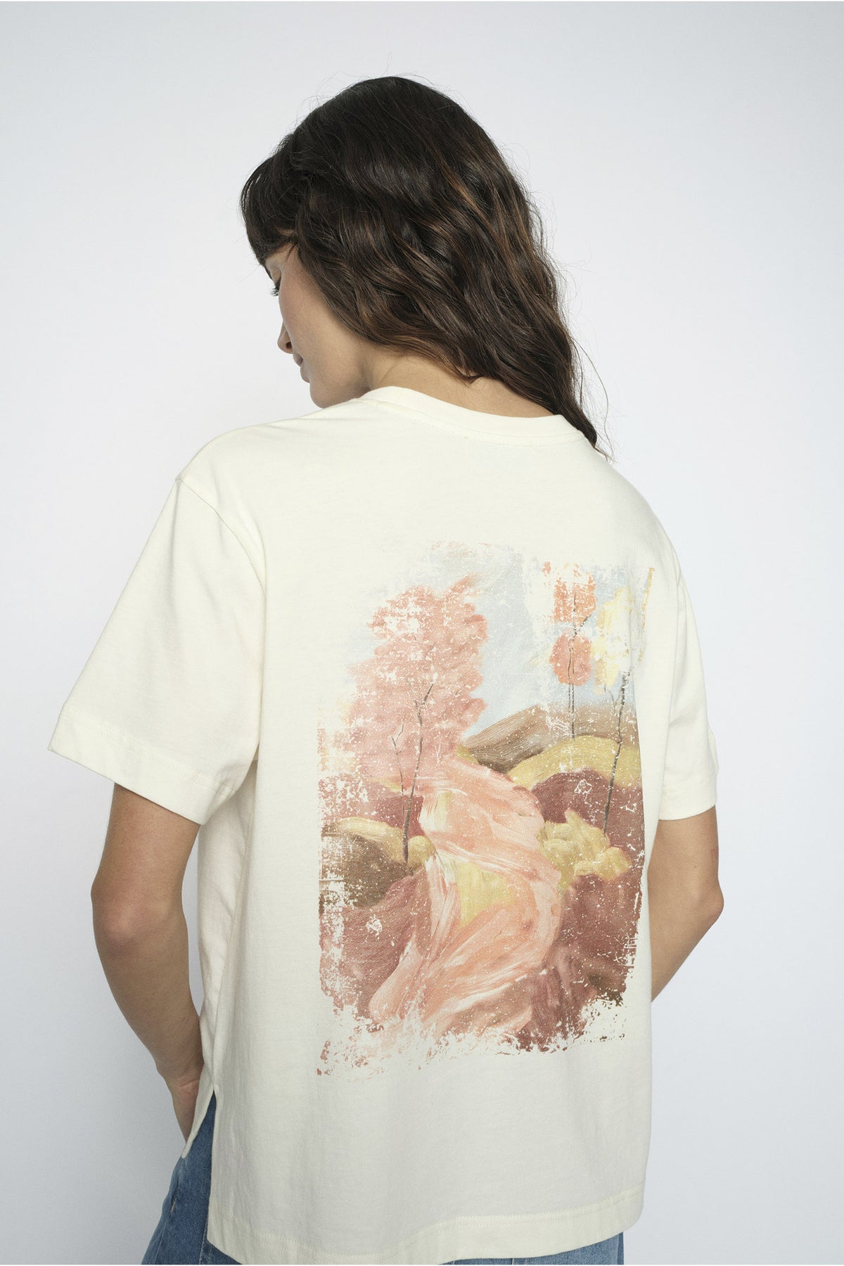MMLandscape O-SS Tee ECRU - 179030