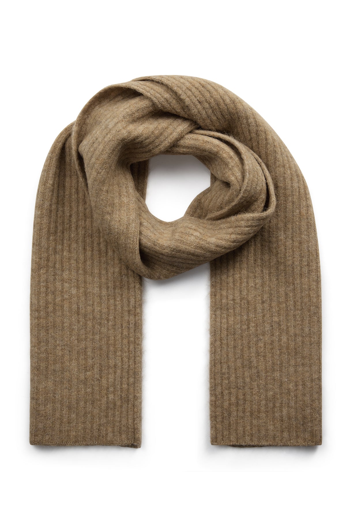 MMLora Knit Scarf Tannin