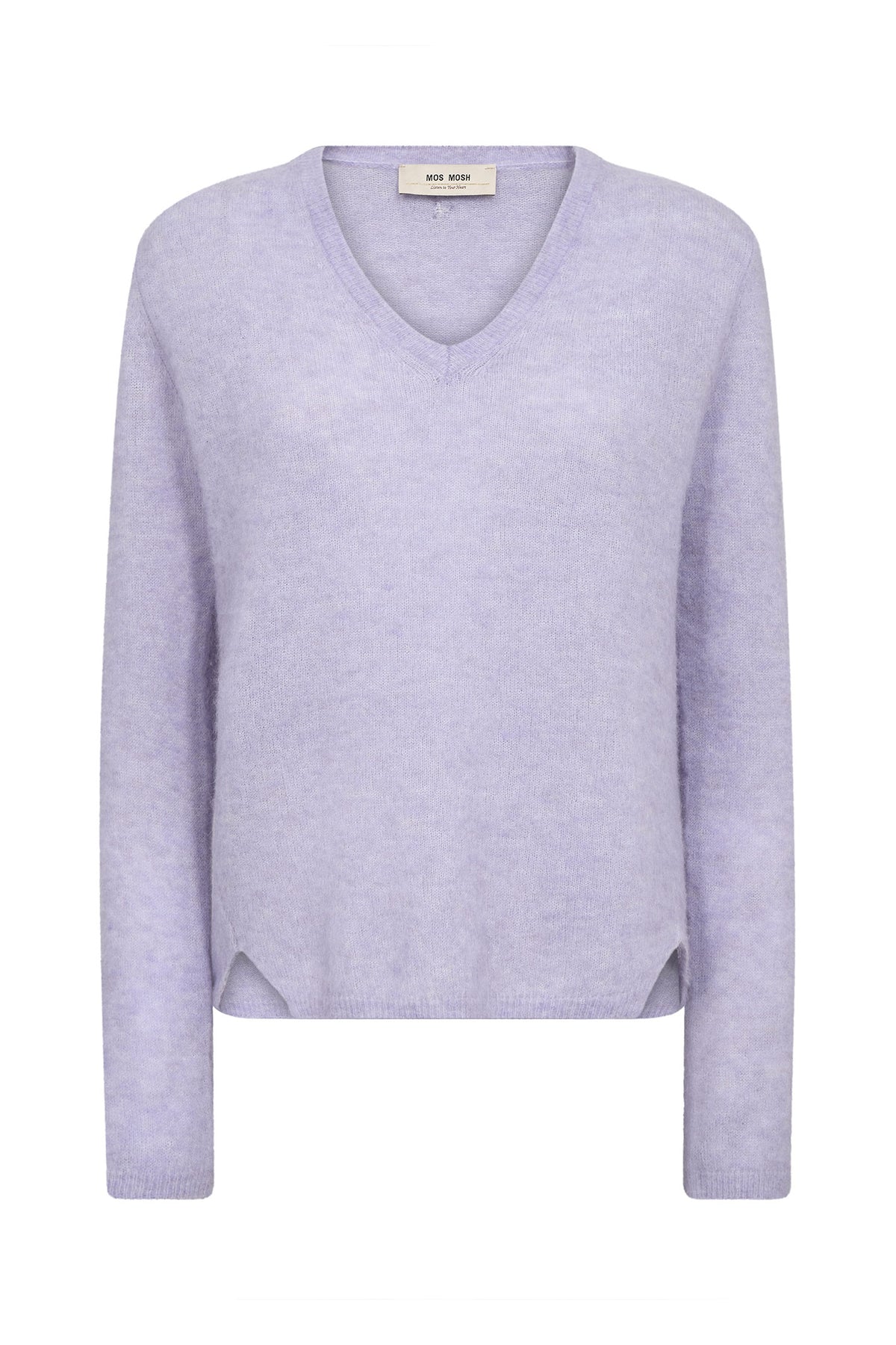 MMMape Sophia V-Neck Knit Violet Tulip - 182160