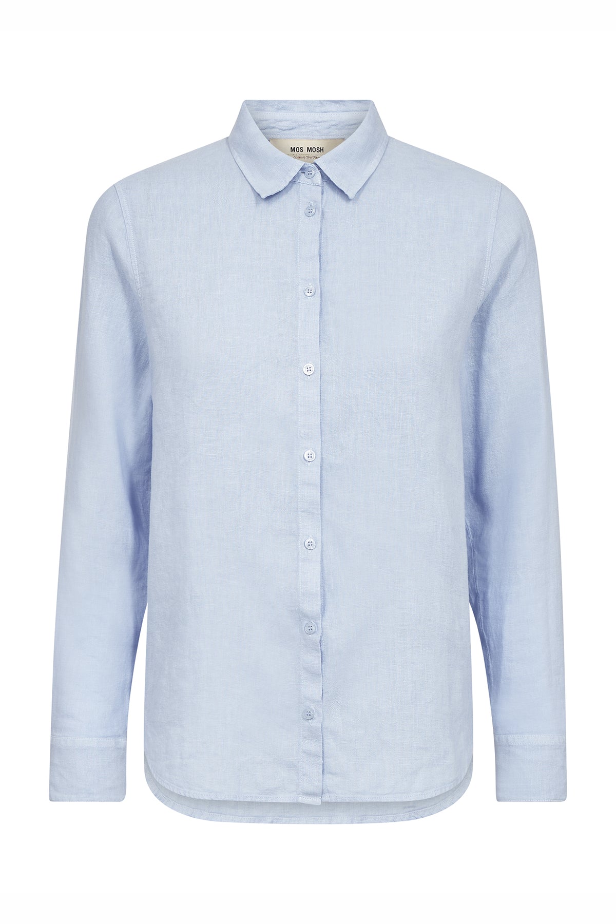 MMMartina Linen Shirt Brunnera Blue - 178790