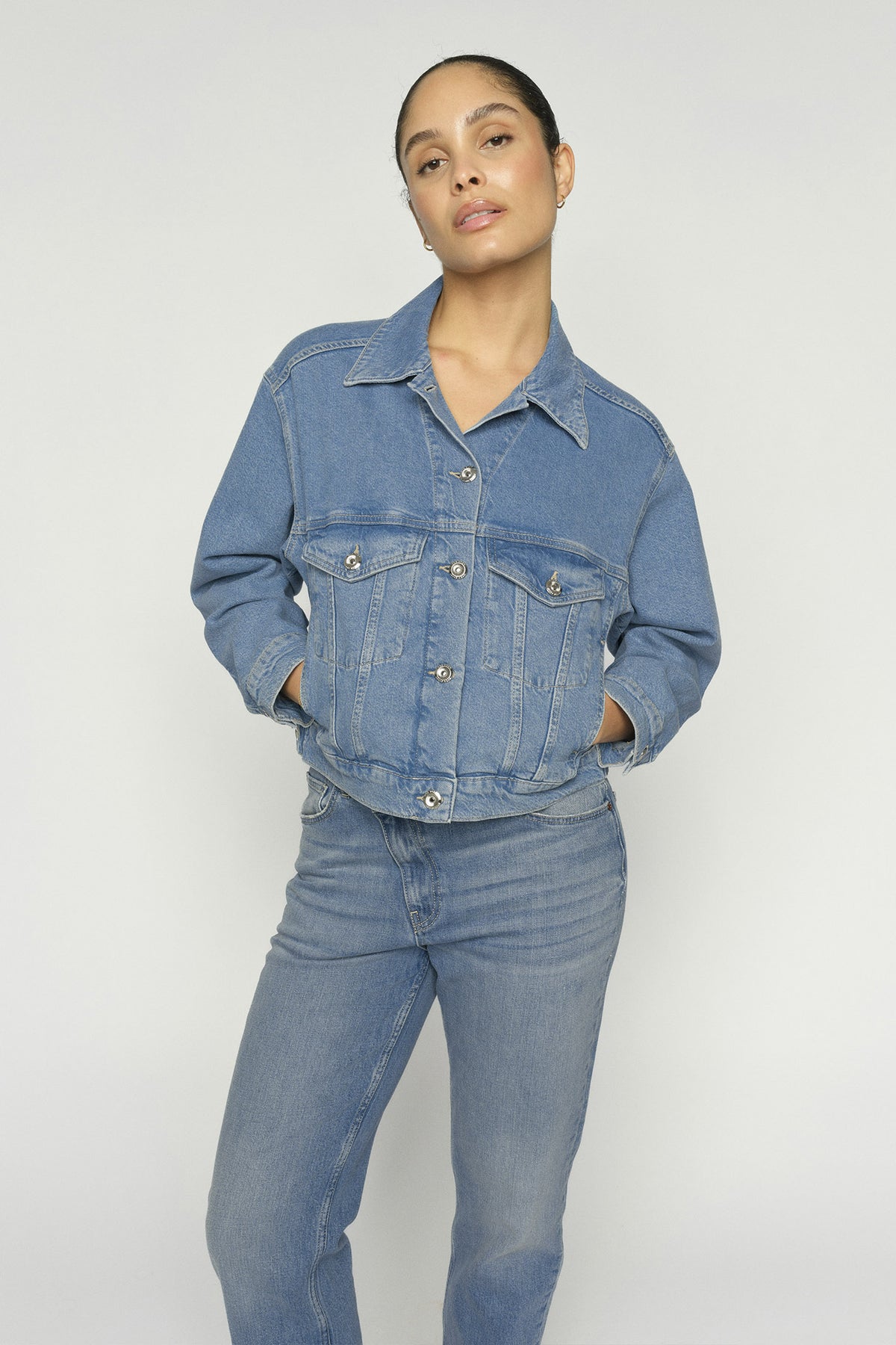 MMMavi Jentra Jacket Light Blue - 178640