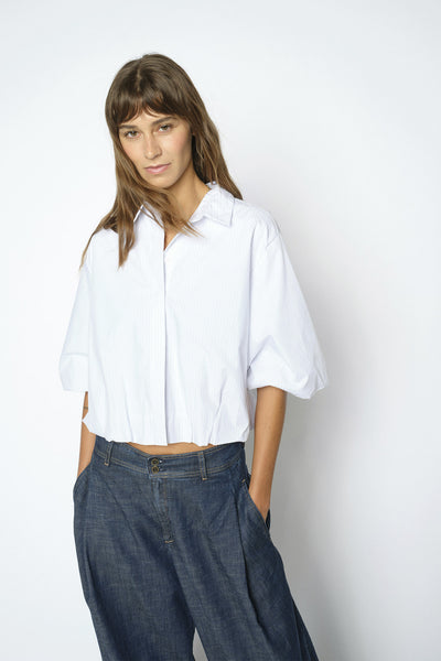 MMMaxime Nylah Shirt Bright White - 181930 Thumbnail